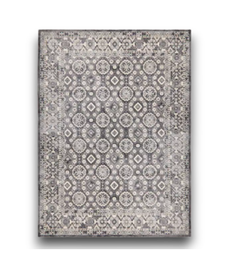 Bud's Warehouse 56008 Gray Geometric Area Rug 8' X 10'
