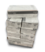 56006 White & Grey Marbled Tile 11-boxes 113 Sq. Ft.
