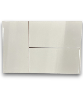 Bud's Warehouse 56016 322 Square Feet Brilliant White Gloss Wall Tile