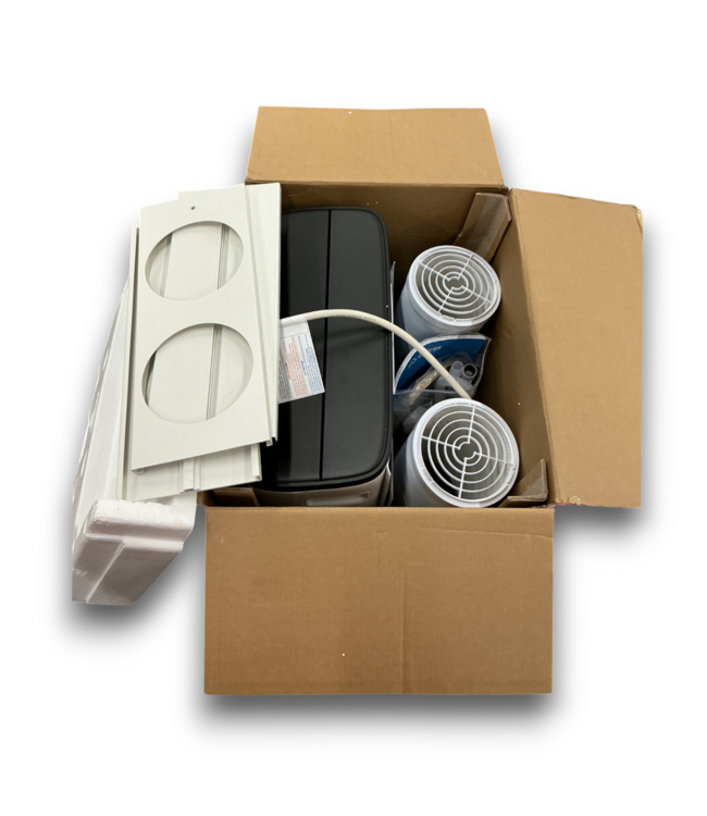 56017 White Portable A/c/heater/fan/dehumidifier
