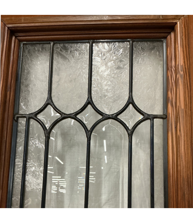 56020 72 X 80 Double Door Slab Set. Solid Antique Style