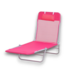 56021 Pink Mesh Outdoor Lounge Chair