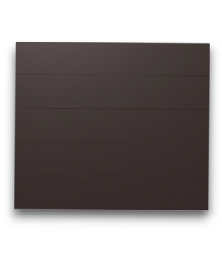 Bud's Warehouse 56026 Classic Steel R-value Insulated Brown Garage Door 8 X 8
