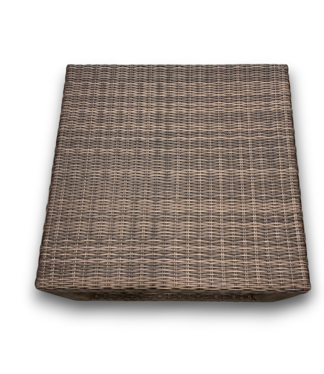 56028 36” X 36” Brown Patio Coffee Table