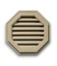 56041 22” Round Octagon Gable Vent