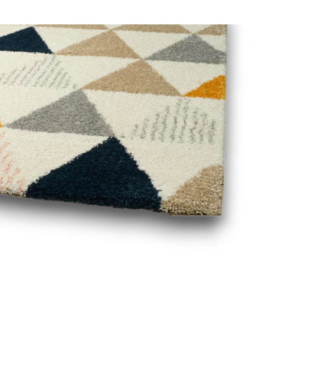 56057 Mutli-color Geo Indoor Area Rug 8' X 10'