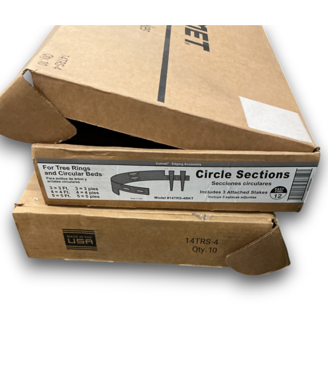 56043 Steel Tree Rings With Stakes 10-pack