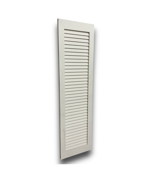 56059 24 X 86 In. White Solid Louvered Interior Door