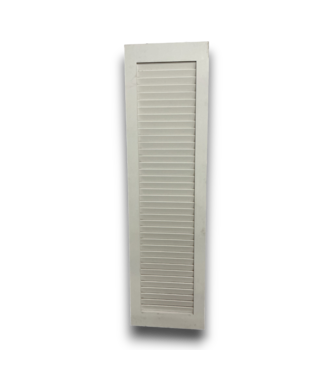 Bud's Warehouse 56059 24 X 86 In. White Solid Louvered Interior Door