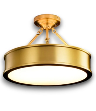 Bud's Warehouse 56064 18.5” Gold Indoor Led Light Metal