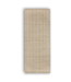 56065 2 X 5 Ivory Natural Rectangular Runner Rug