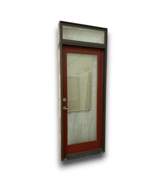 Bud's Warehouse 56066 36 X 96 Full Lite Commercial Aluminum Door