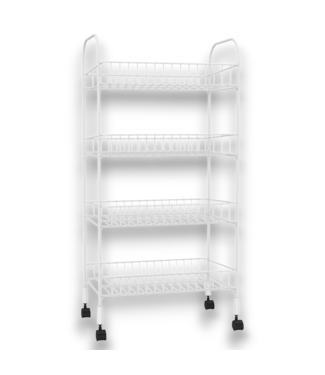 Bud's Warehouse 56071 White Rolling Utility Cart
