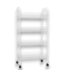 56071 White Rolling Utility Cart