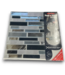 56072 10” X 10” Silver Sky Stacked Wall Peel N Stick
