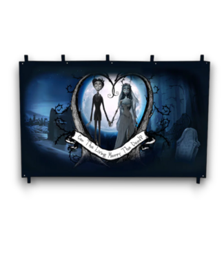 Bud's Warehouse 56073 5 Foot Corpse Bride Back Drop