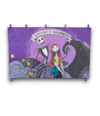 Bud's Warehouse 56074 5’ X 7.8’ Jack & Sally Hanging Decor