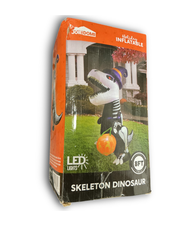 56075 8' Freestanding Lighted Skeleton Inflatable