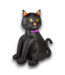 56076 48” Lighted Black Cat Inflatable