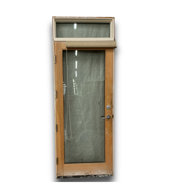 56066 36 X 96 Full Lite Commercial Aluminum Door