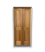 56098 Prehung 4-panel Fir Wood Double Closet Door 37.375"w