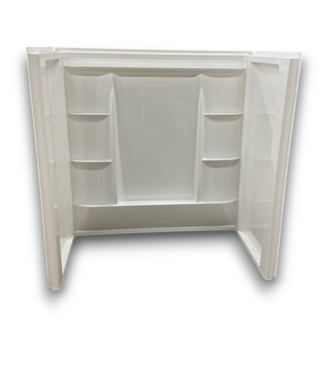 Bud's Warehouse 56101 60” Bathtub Wall Set White