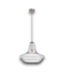 56104 Brushed Nickel & Seeded Glass 1-light Pendant