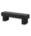 56106 Black Tv Stand Low Console Table For Living Room
