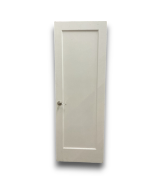 Bud's Warehouse 56108 27.75” X 79” White 1 Panel Interior Door Slab