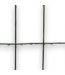 56116 36”h X 50’ Vinyl Green Steel Garden Fence