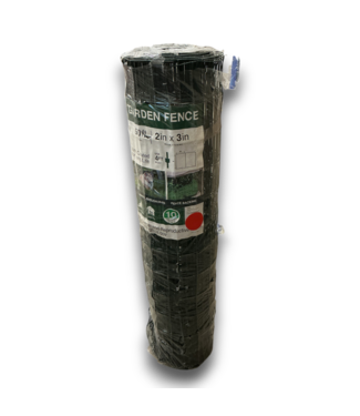 Bud's Warehouse 56116 36”h X 50’ Vinyl Green Steel Garden Fence