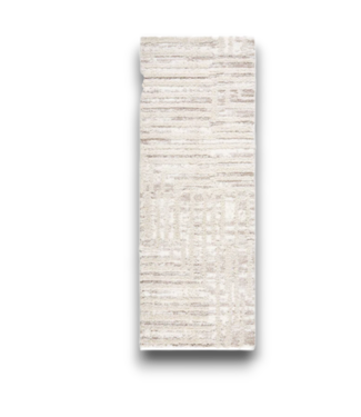 Bud's Warehouse 56118 2’x8’ Alabaster Stone Runner Rug
