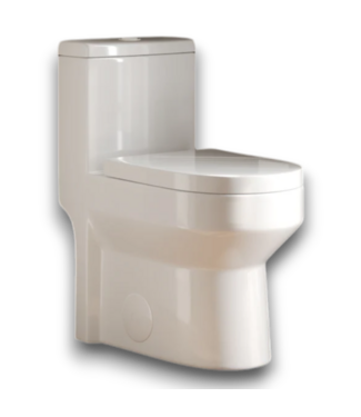 Bud's Warehouse 56119 Dual Flush Soft Close 1-pc Toilet