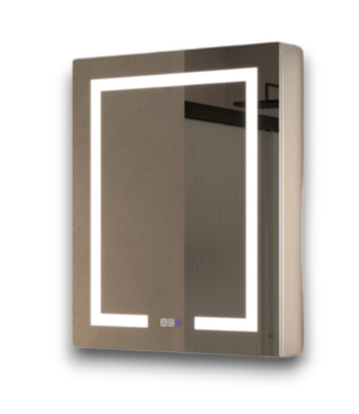 Bud's Warehouse 56125 24x30 Led Fog Free Mirrored Medicine Cabinet