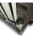 56102 Black Wrought Iron Security Door 37" X 87.5" Lh