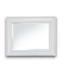 56143 White Beveled Wall Mirror 21.5" X 27.5"