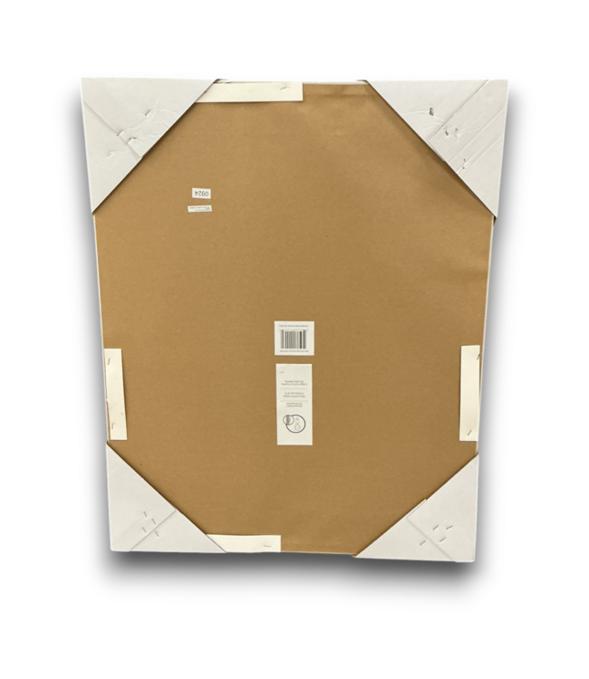 56143 White Beveled Wall Mirror 21.5" X 27.5"