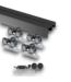 56147 Sliding Closet Door Hardware Kit 4 Ft