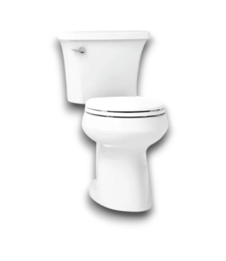Bud's Warehouse 56150 Round Soft Close 2-pc Toilet