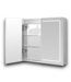 56127 White Led Fog Free Medicine Cabinet 32" X 27"