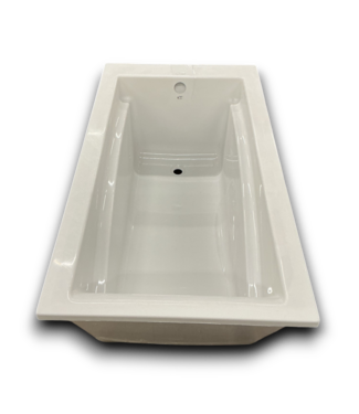 Bud's Warehouse 56131 Acrylic Alcove Soaking Bathtub Lh 32" X 59.75"
