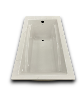 Bud's Warehouse 56133 White Acrylic Freestanding Tub 32" X 60"