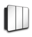 56159 Surface/recessed Mount Matte Black Mirrored Medicine Cabinet