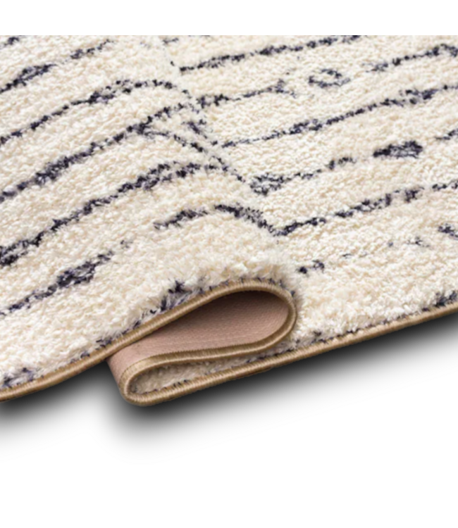 56162 8 X 10 Ivory Gray Diamond Area Rug