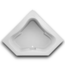 56163 White Neo Angle Soaking Bathtub 60" X 60"