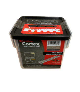 Bud's Warehouse 56167 Cortex For Trex Enhance Decking Screws And Plugs Hidden Fastner