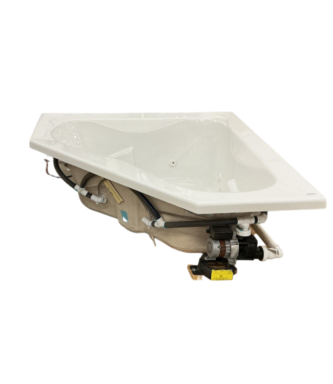 56169 60 X 60 White Jacuzzi With Motor
