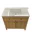 56172 White Oak Freestanding Vanity W/top 36"