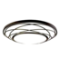 56176 Black 1-led Flush Mount Light