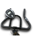 56156 Black And Silver Indoor Cycling Bike Comfort